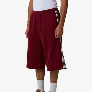 NWT adidas x Wales Bonner Burgundy Track Shorts